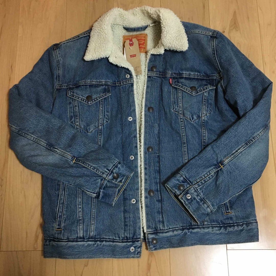 新品 LEVI'S ボア デニムジャケット