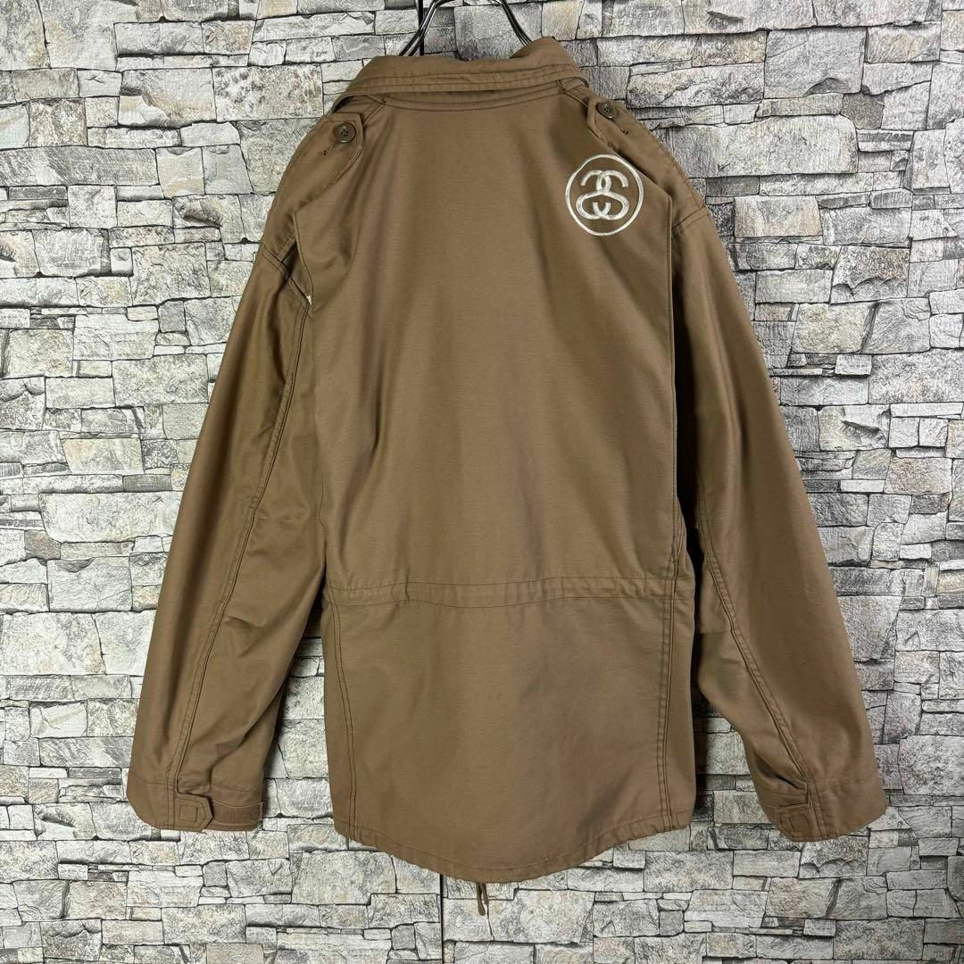 【超希少25周年記念M-65】STUSSY ALPHA コラボ ジャケット