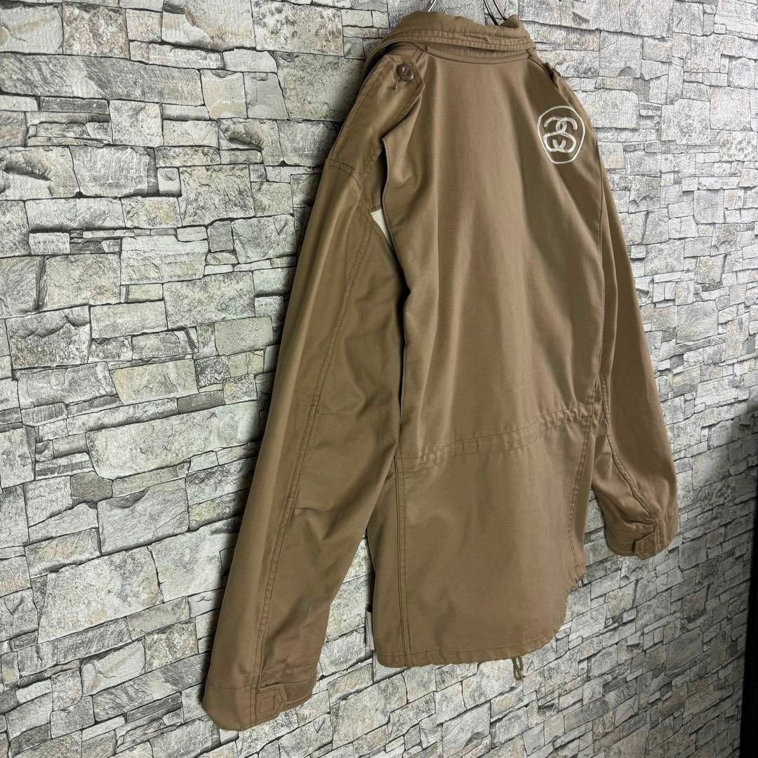 STUSSY(ステューシー)の【超希少25周年記念M-65】STUSSY ALPHA コラボ ジャケット メンズのジャケット/アウター(ミリタリージャケット)の商品写真