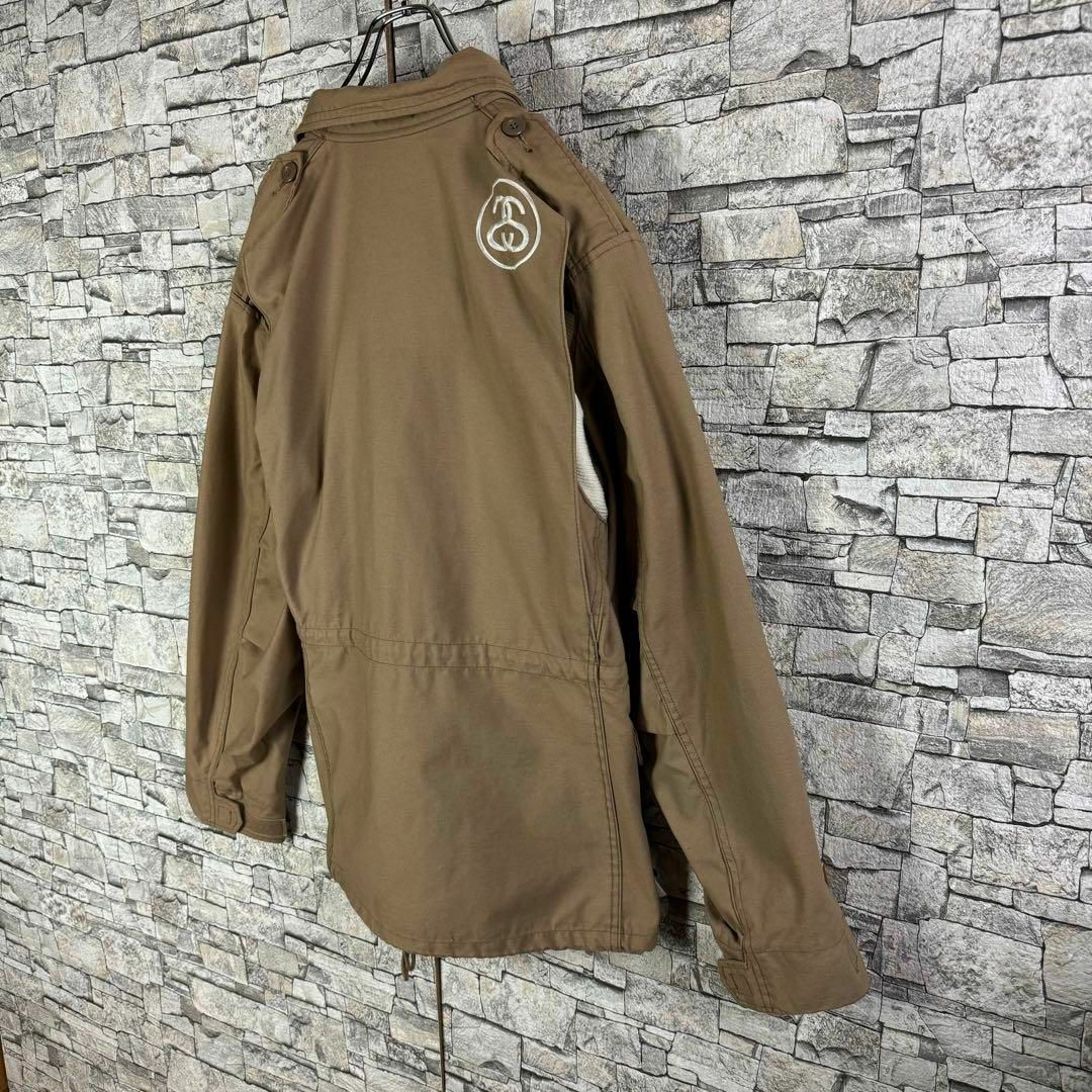 【超希少25周年記念M-65】STUSSY ALPHA コラボ ジャケット