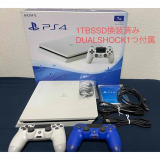 PlayStation4 - 【1TB SSD換装】 PlayStation4 本体 コントローラー2つ