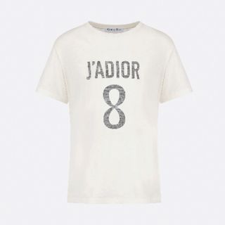 クリスチャンディオール J'ADIOR シャツ Tシャツ 半袖 S ホワイト 白