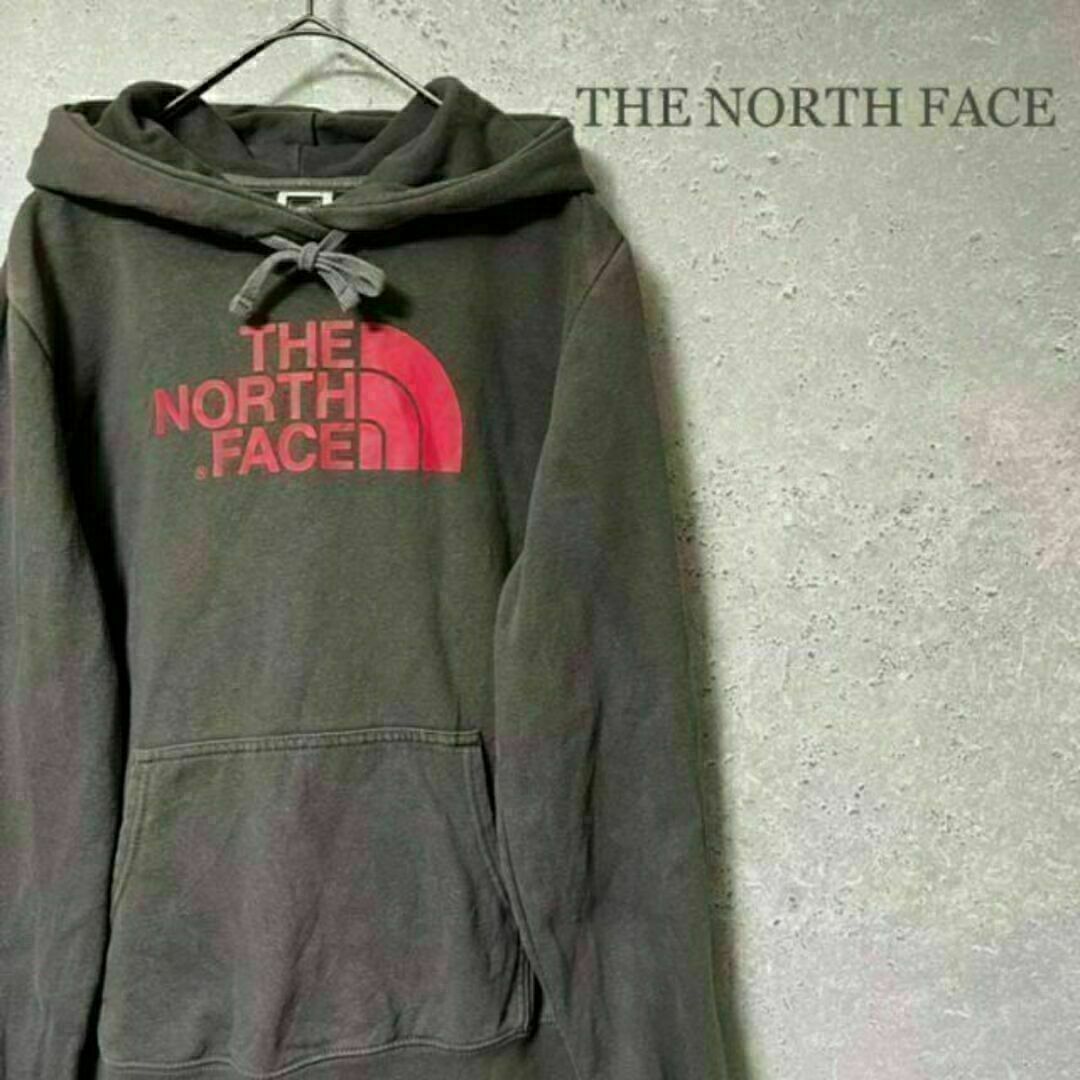 【美品】THE NORTH FACE ノースフェイス　ビッグロゴ　パーカー
