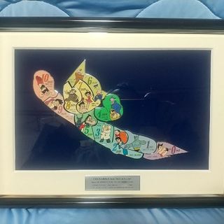 純銀　鉄腕アトム　彩色美術ピンバッジ　日本製　世界で5000個 限定品 松本徽章(その他)