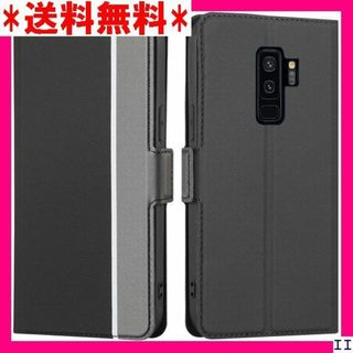 SN5 galaxy S9 ケース 手帳型 薄型 軽量 g + ブラック 269(モバイルケース/カバー)