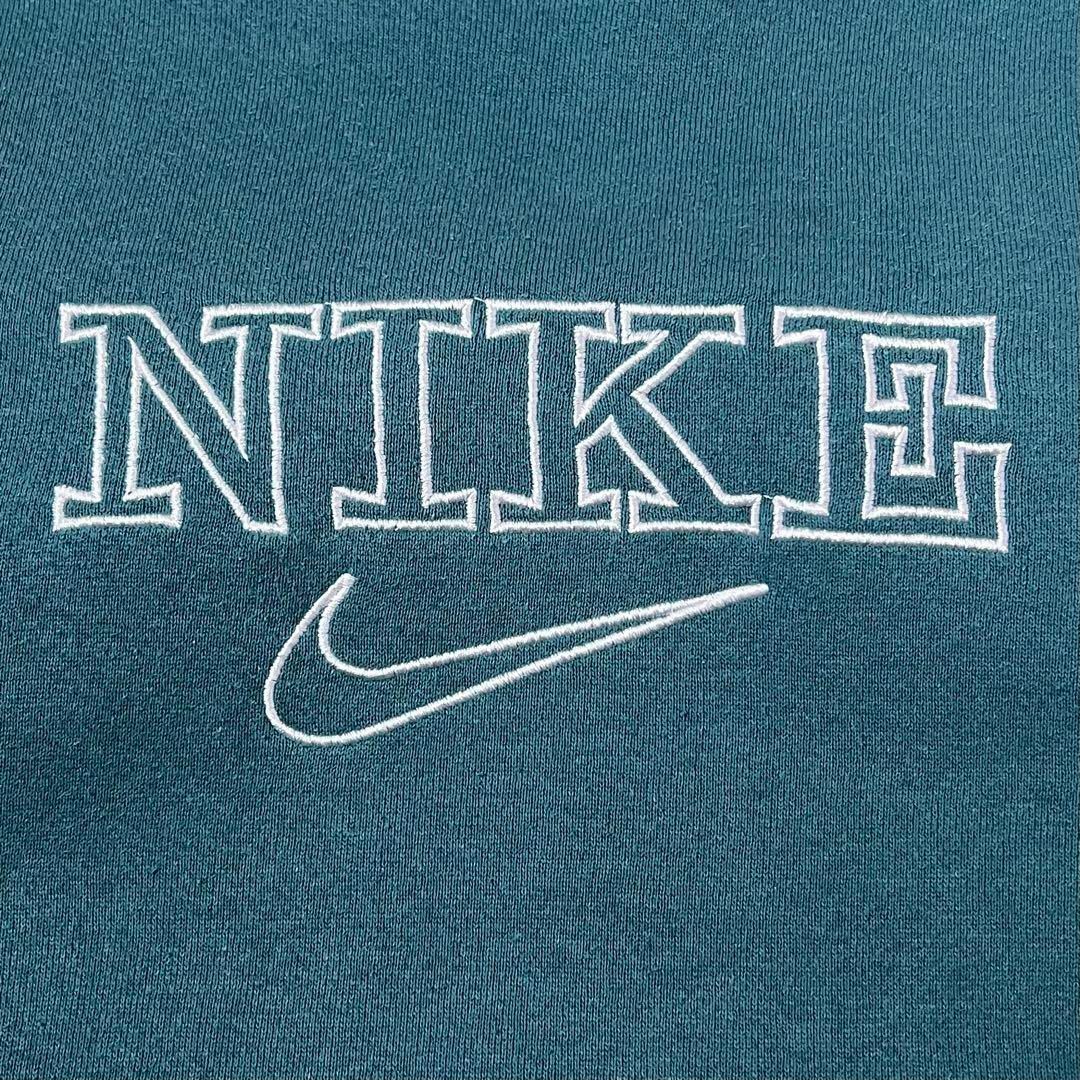 NIKE(ナイキ)の【最高デザイン】NIKE センター刺繍ロゴ　人気カラー　入手困難　パーカー　希少 メンズのトップス(スウェット)の商品写真