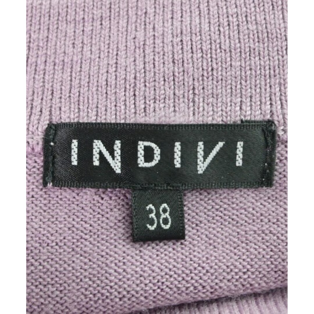 INDIVI(インディヴィ)のINDIVI インディヴィ ニット・セーター 38(M位) 紫 【古着】【中古】 レディースのトップス(ニット/セーター)の商品写真