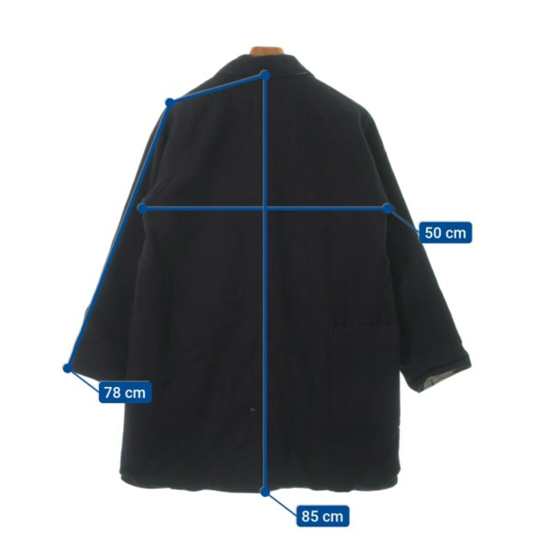 Engineered Garments ステンカラーコート XS 黒