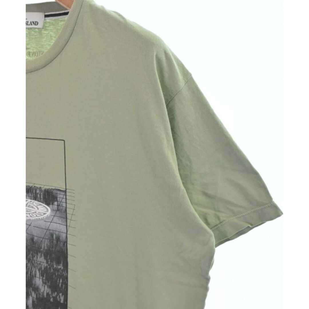 STONE ISLAND(ストーンアイランド)のSTONE ISLAND ストーンアイランド Tシャツ・カットソー XL 緑 【古着】【中古】 メンズのトップス(Tシャツ/カットソー(半袖/袖なし))の商品写真