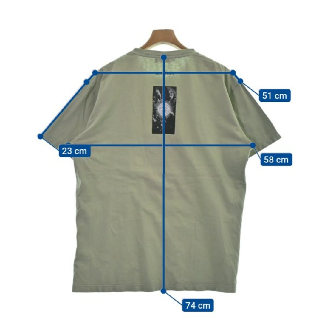 STONE ISLAND(ストーンアイランド)のSTONE ISLAND ストーンアイランド Tシャツ・カットソー XL 緑 【古着】【中古】 メンズのトップス(Tシャツ/カットソー(半袖/袖なし))の商品写真