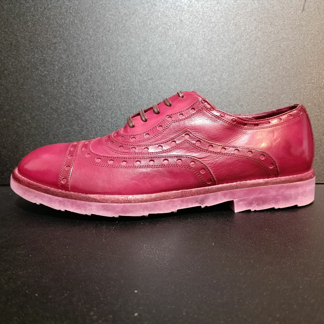 DOLCE&GABBANA - ドルチェ&ガッバーナ(Dolce&Gabbana) 革靴 赤 6.5