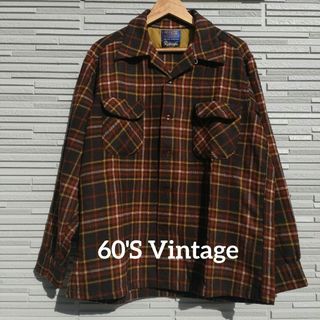 ペンドルトン(PENDLETON)の【60'S Vintage・PENDLETON】WOOL CHECK SHIRT(シャツ)