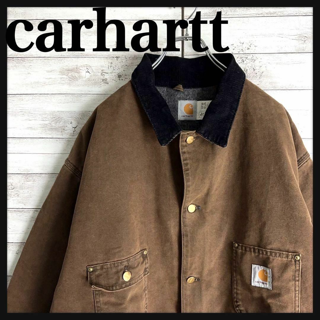 carhartt - 8332【人気デザイン】カーハート☆ワンポイント襟