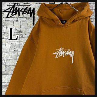 STUSSY - 【最高デザイン】ステューシー☆バックプリント パーカー 即