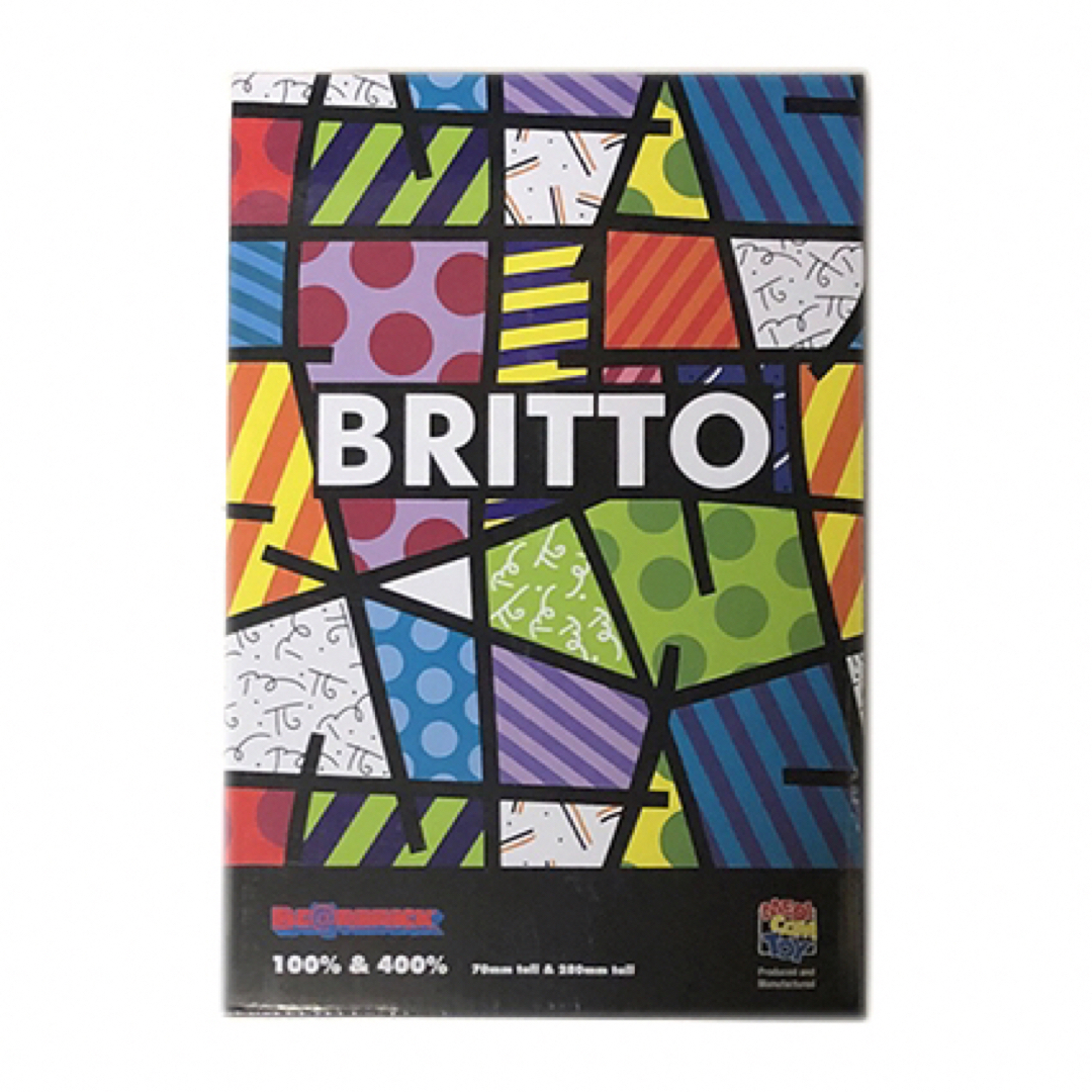 Romero Britto 400% ベアブリック/未使用 Romero Britto 400% ベアブリック/未使用