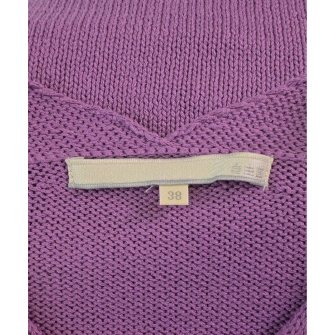 自由区(ジユウク)の自由区 ジユウク ニット・セーター 38(M位) 紫 【古着】【中古】 レディースのトップス(ニット/セーター)の商品写真
