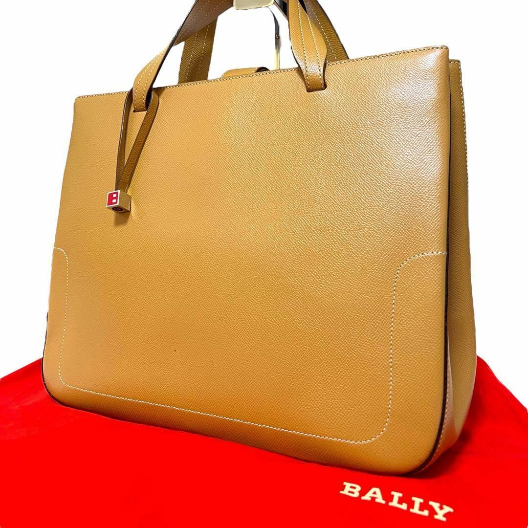 極美品　バリー　BALLY トートバッグ　ビジネスバッグ　ユニセックス　A4収納バッグ