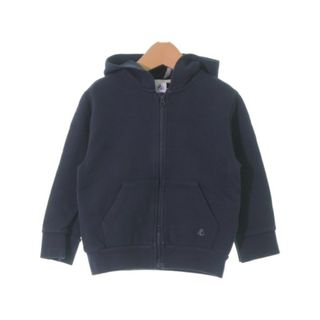 プチバトー(PETIT BATEAU)のPETIT BATEAU プチバトー パーカー 104 紺 【古着】【中古】(Tシャツ/カットソー)