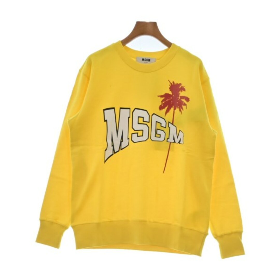 MSGM PANEL SWEAT SHIRT トレーナー スウェット クルーネック 長袖