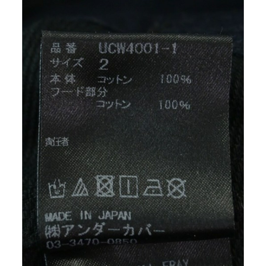 UNDERCOVER(アンダーカバー)のUNDER COVER アンダーカバー ブルゾン 2(M位) 黒 【古着】【中古】 メンズのジャケット/アウター(その他)の商品写真