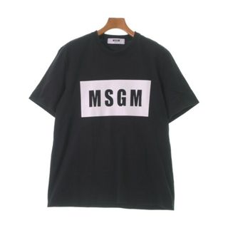 エムエスジイエム(MSGM)のMSGM エムエスジーエム Tシャツ・カットソー M 黒 【古着】【中古】(Tシャツ/カットソー(半袖/袖なし))