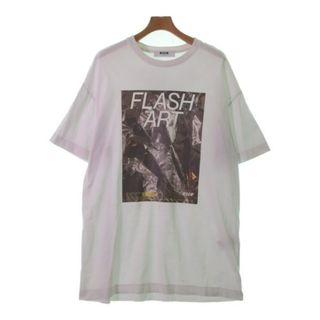 エムエスジイエム(MSGM)のMSGM エムエスジーエム Tシャツ・カットソー M 白 【古着】【中古】(Tシャツ/カットソー(半袖/袖なし))