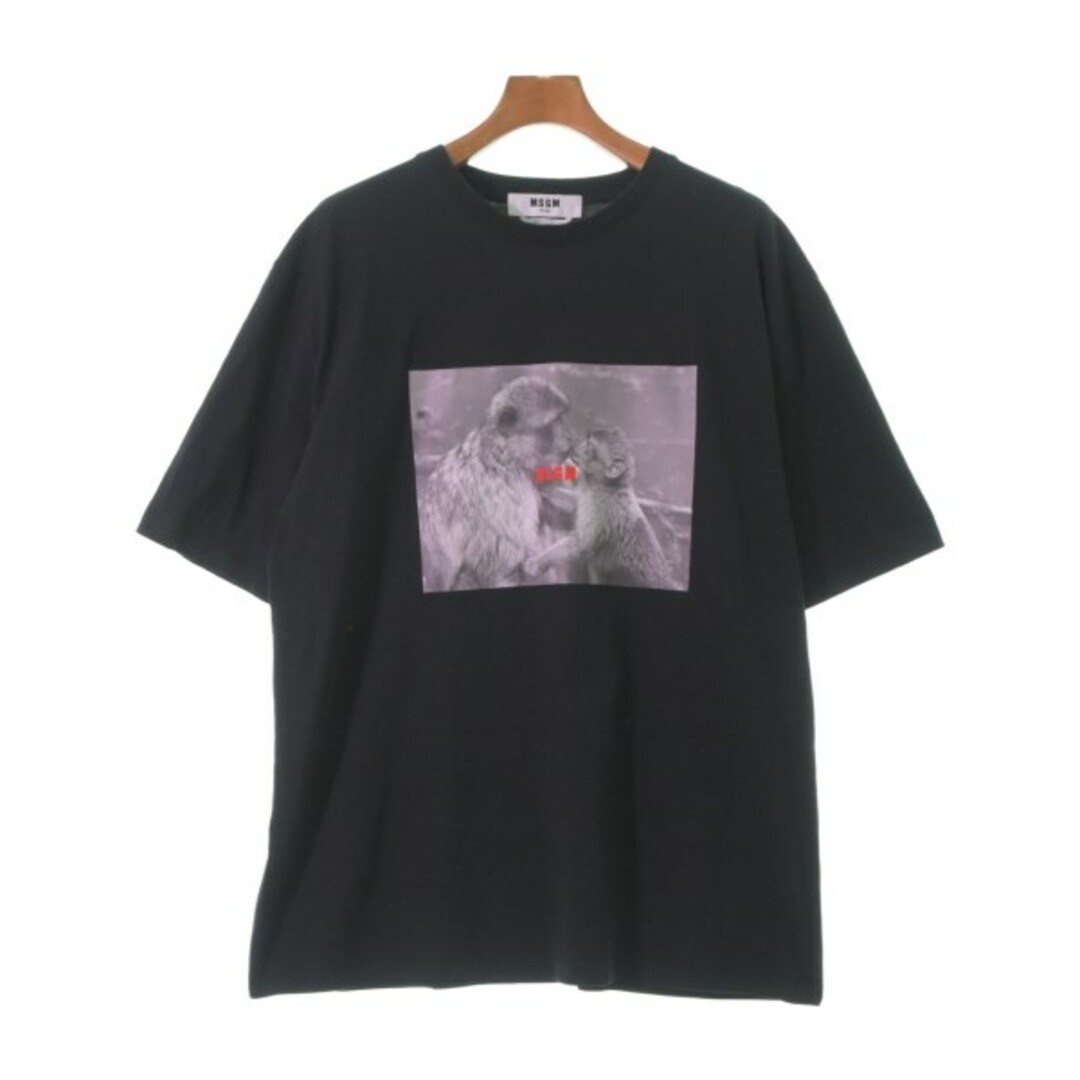 薄手裏地MSGM エムエスジーエム Tシャツ・カットソー XL 黒