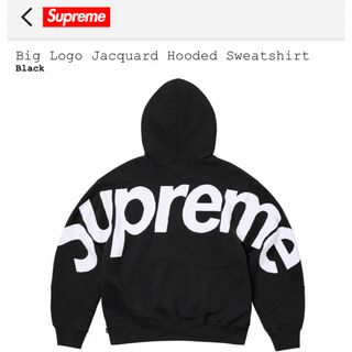 シュプリーム(Supreme)のSupreme Big Logo Hooded Sweatshirt (パーカー)