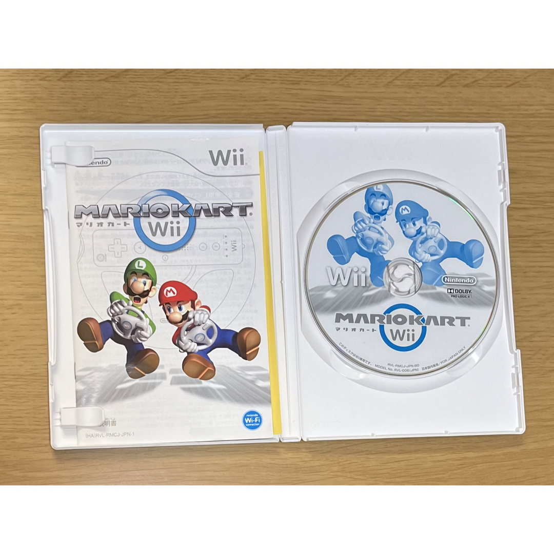 マリオカート　Wii エンタメ/ホビーのゲームソフト/ゲーム機本体(家庭用ゲームソフト)の商品写真