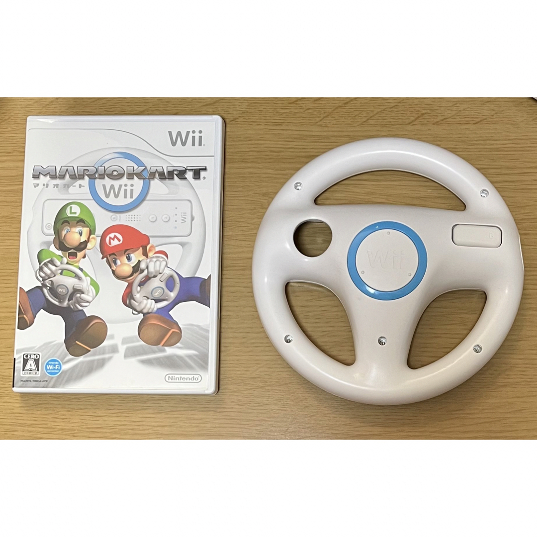マリオカート　Wii エンタメ/ホビーのゲームソフト/ゲーム機本体(家庭用ゲームソフト)の商品写真