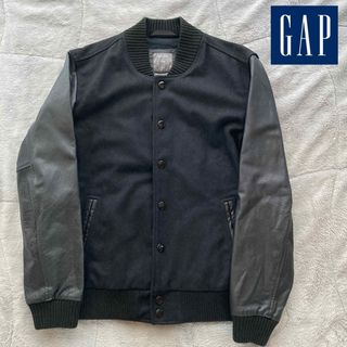 ギャップ(GAP)のGAP ギャップ　スタジャン ウール×レザー　サイズM(スタジャン)