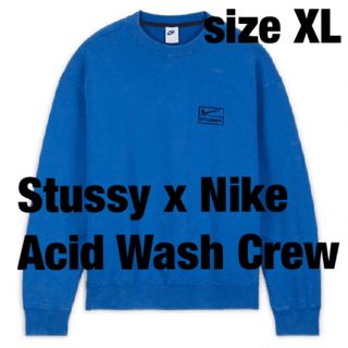 STUSSY SWIRL APP CREW スウェット