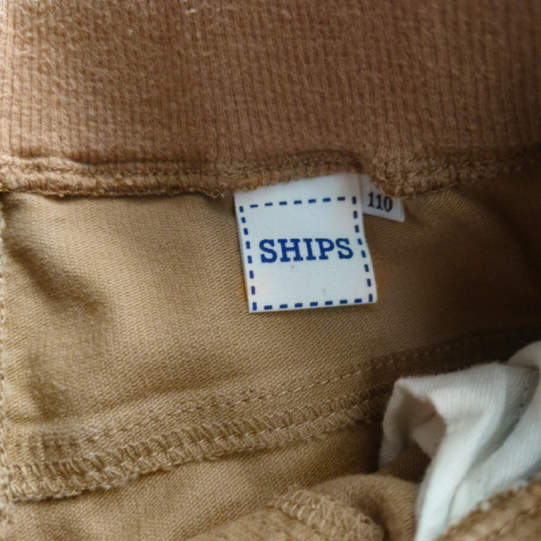 SHIPS(シップス)の【SHIPS】ベージュ　パンツ/110センチ【シップス】 キッズ/ベビー/マタニティのキッズ服男の子用(90cm~)(パンツ/スパッツ)の商品写真