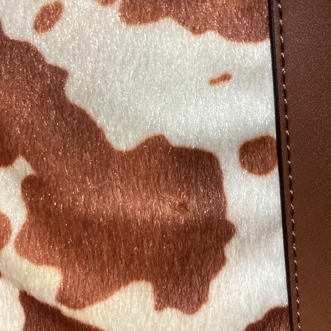 財布 インナーバッグ ポケット ハラコ風 ハンドバッグ ショルダーバッグ カバン レディースのバッグ(ショルダーバッグ)の商品写真
