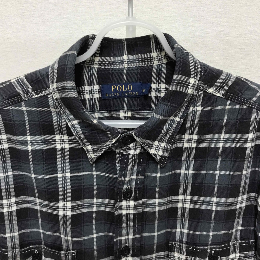 POLO RALPH LAUREN(ポロラルフローレン)の④ラルフローレン POLO RALPH LAUREN ネルシャツ チェックシャツ メンズのトップス(シャツ)の商品写真