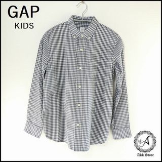 ギャップキッズ(GAP Kids)のGAP KIDS 長袖 チェック シャツ 子供服 XL(ブラウス)