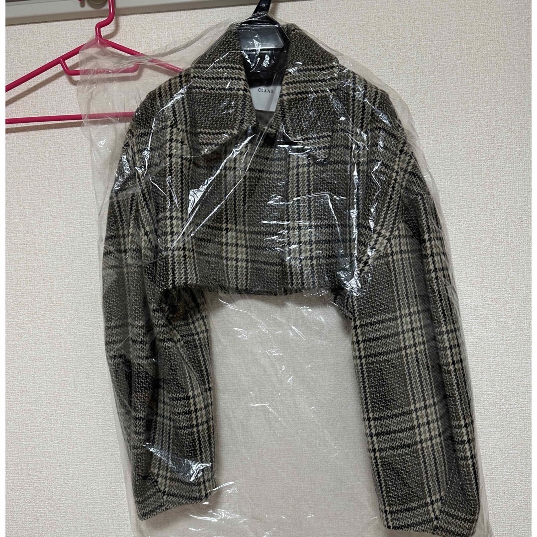 CLANE(クラネ)のROUND SLEEVE SHORT JACKET size1 新品未使用 レディースのジャケット/アウター(その他)の商品写真