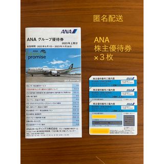 エーエヌエー(ゼンニッポンクウユ)(ANA(全日本空輸))のANA 株主優待券　3枚(その他)