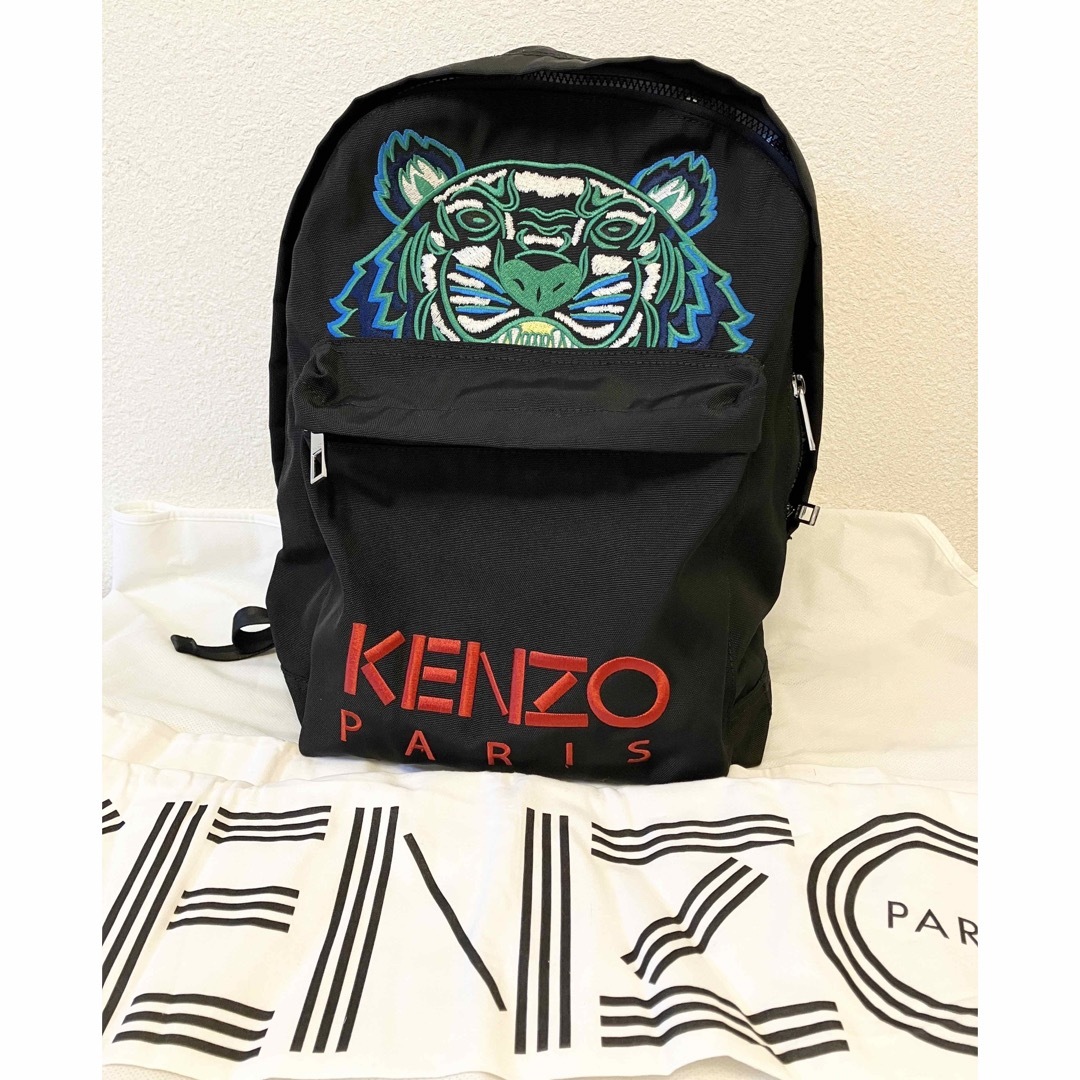 レディースKENZO タイガー　刺繍　リュック