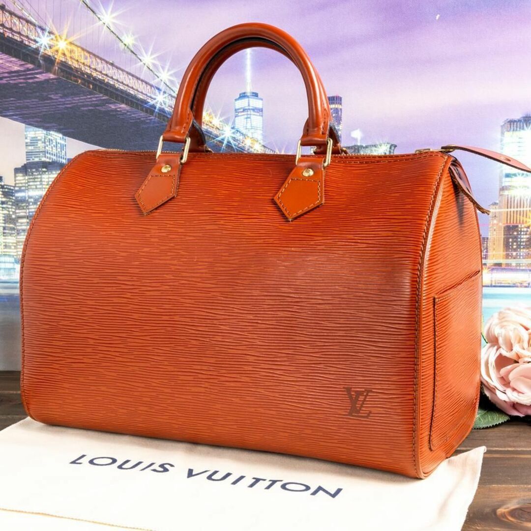 ルイヴィトン M43003 ハンドバッグ ケニアブラウン  LOUIS VUITTON スピーディ30 エピライン