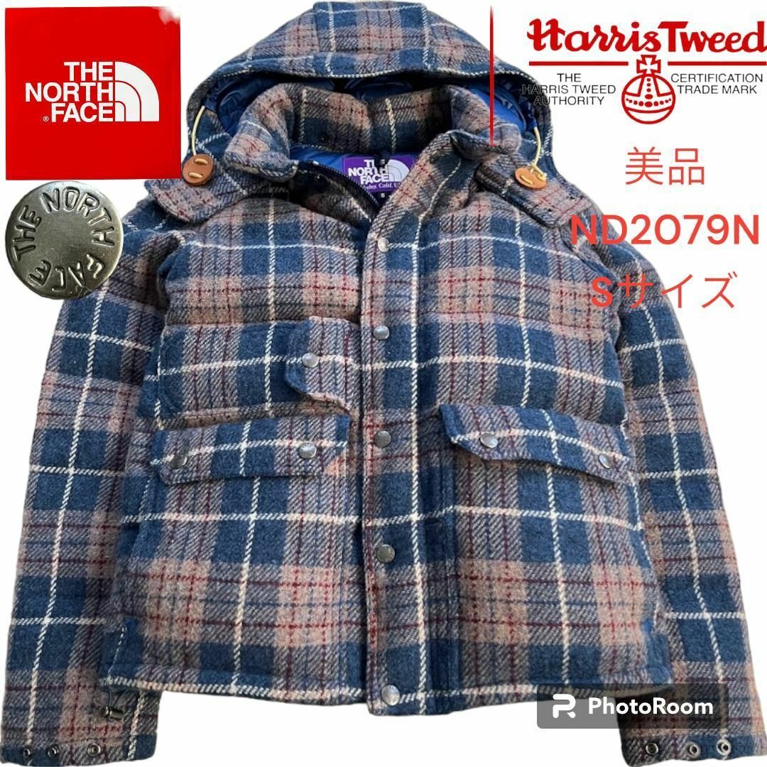 美品　ノースフェイス　ハリスツイード　Harris Tweed ナナミカ