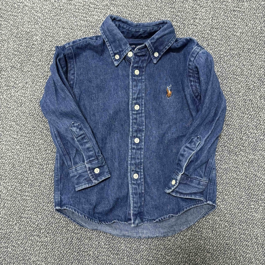 Ralph Lauren - ラルフローレン デニムシャツ 90の通販 by ...