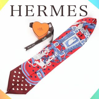 エルメス(Hermes)のHERMES エルメス ツイリー スカーフ ブリッド・ドゥ・ガラ・ラヴ(バンダナ/スカーフ)