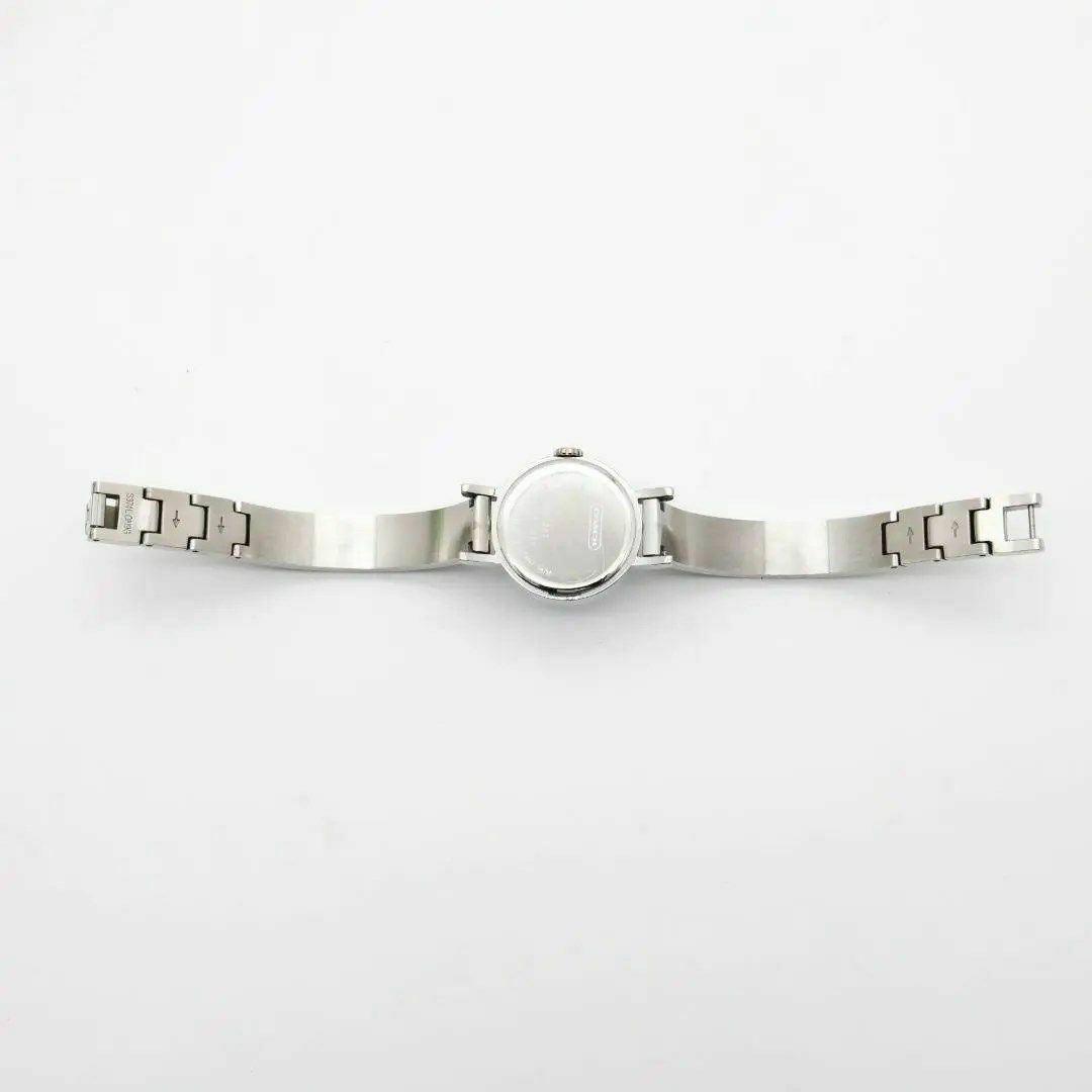 《美品》COACH 腕時計 水色 バングルウォッチ シグネチャー レディース b レディースのファッション小物(腕時計)の商品写真