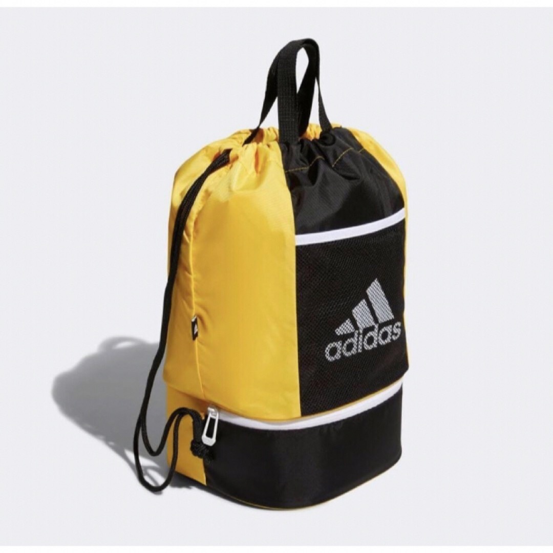 adidas(アディダス)のadidas アディダス キッズ ジム バッグ 新品 タグ付き キッズ/ベビー/マタニティのこども用バッグ(その他)の商品写真