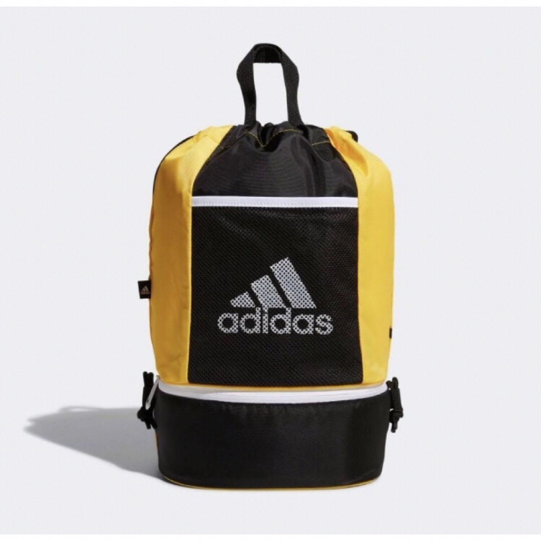 adidas(アディダス)のadidas アディダス キッズ ジム バッグ 新品 タグ付き キッズ/ベビー/マタニティのこども用バッグ(その他)の商品写真