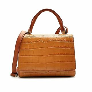 マックスマーラ(Max Mara)の美品 マックスマーラ ショルダーバッグ クロコ型押し 03-23062703(ショルダーバッグ)