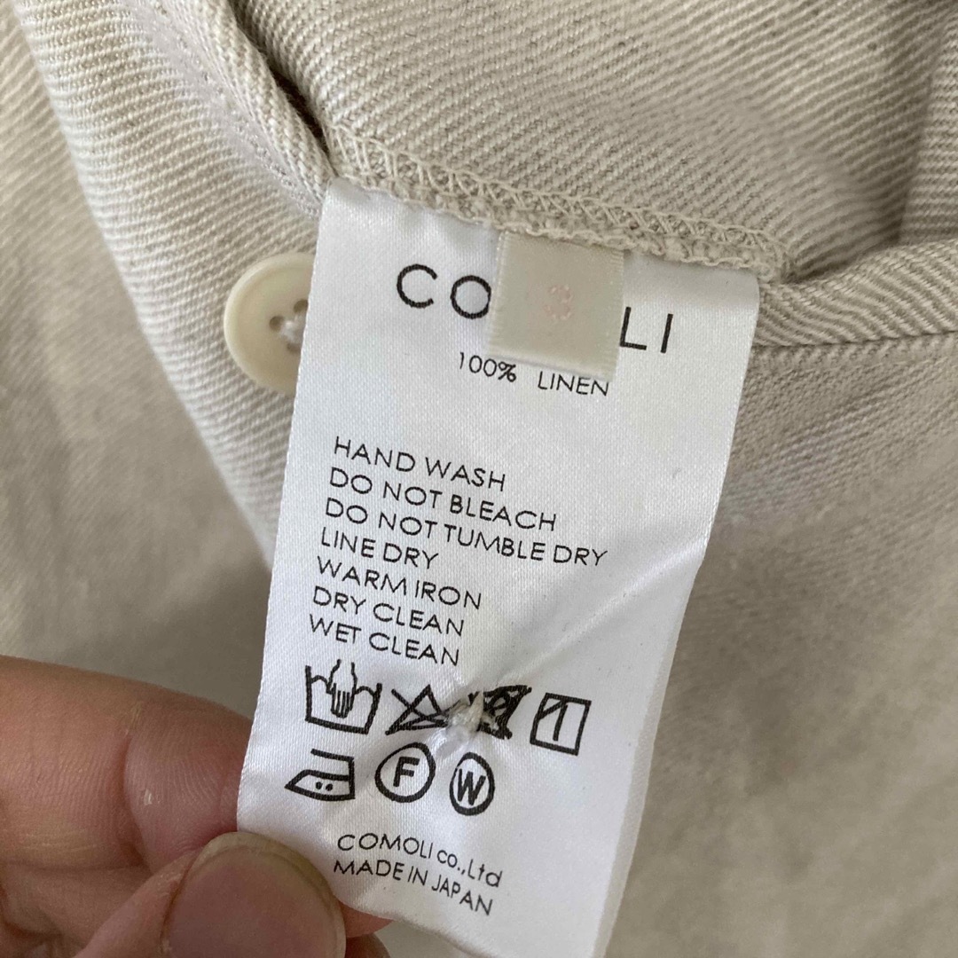 comoli リネンパンツ comoli リネンパンツ