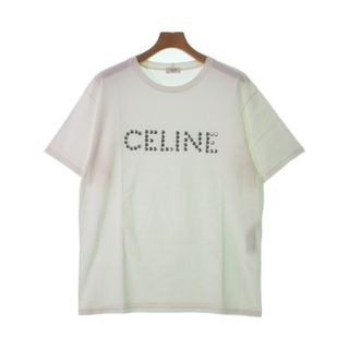 セリーヌ(celine)のCELINE セリーヌ Tシャツ・カットソー L オフホワイト 【古着】【中古】(Tシャツ/カットソー(半袖/袖なし))