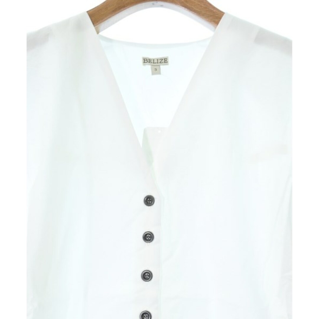 BELIZE ベリーゼ カジュアルシャツ 2(M位) 白